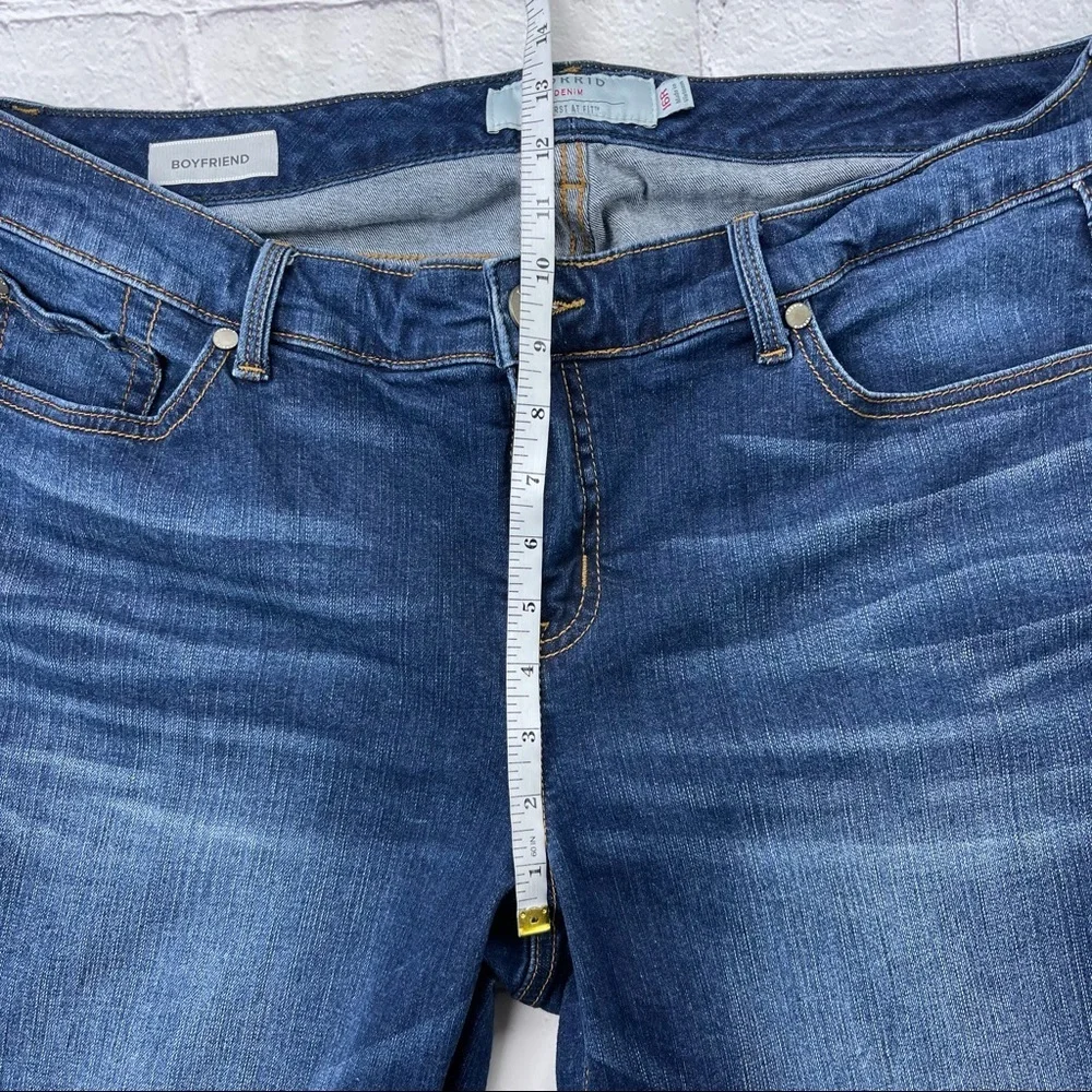 Torrid Women's Classic Skinny Boyfriend Jeans Size 16 R medium wash - Picture 10 of 12